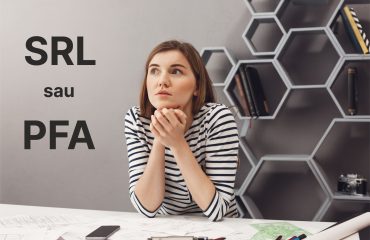 SRL sau PFA femei tanara antreprenor intrebandu-se
